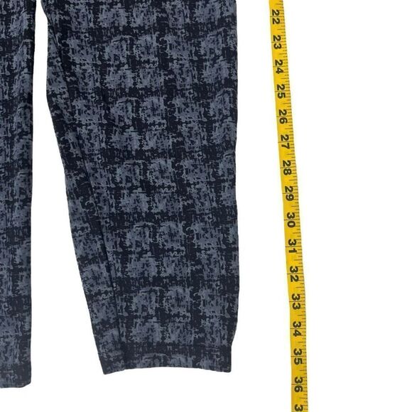 Betabrand Womens Shibori Print Straight Leg Yoga Dress Pants Black Gray Size XL - Picture 10 of 15